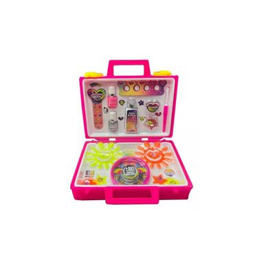 Valija Juliana diseño de uñas esmaltes de verdad y accesorios