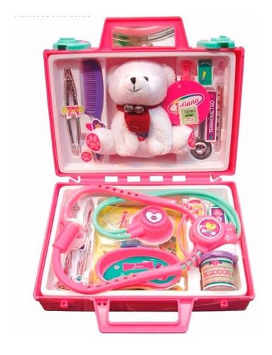 Valija Juliana Veterinaria Doctora Con Accesorios, Peluche