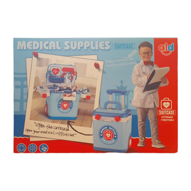 Valija Maletín Doctor 24 Piezas Azul