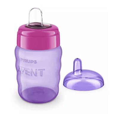 Vaso con Boquilla Philips Avent 9m+ 260ml Rosa
