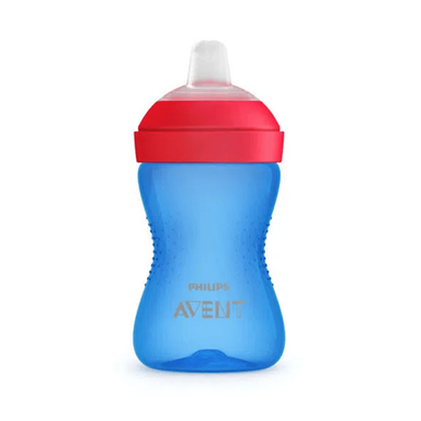 Vaso con sorbete My Grippy Philips Avent 300ml Azul 9m+