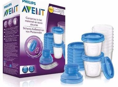 Vasos Conservadores De Leche Y Alimentos 10 Unidades