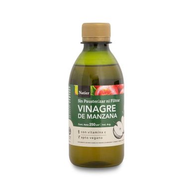 Vinagre de Sidra de Manzana + Vitamina C 250 cc - Natier