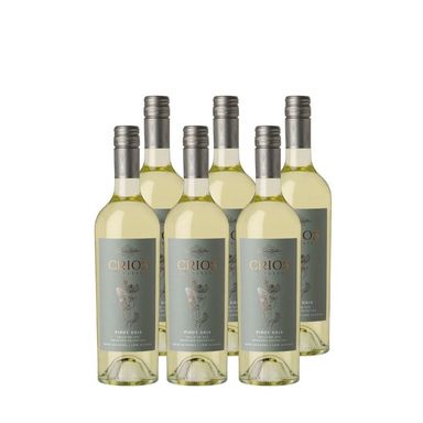 Vino Crios Sustentia Pinot Gris Bajo Alcohol - Caja 6 x 750ml