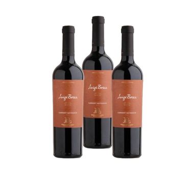 VINO LUIGI BOSCA CABERNET SAUVIGNON 750 CC X 3 UNIDADES