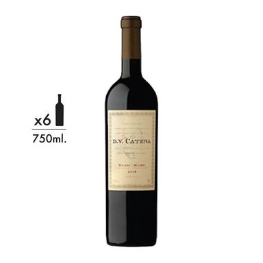 Vino Tinto DV Catena Malbec - Malbec Caja x 6