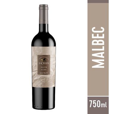 Vino Tinto La Celia Elite Malbec 750 Ml