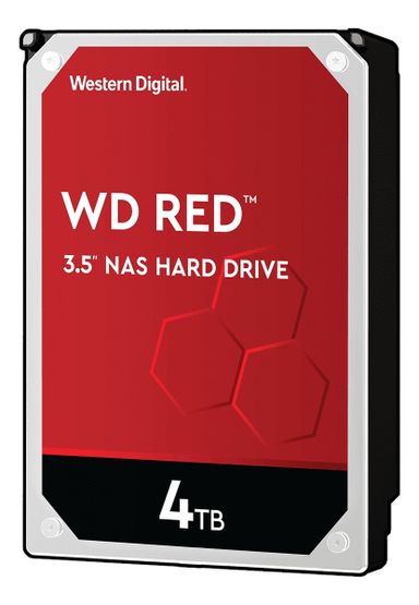 interno Western Digital WD Red WD40EFAX 4TB rojo