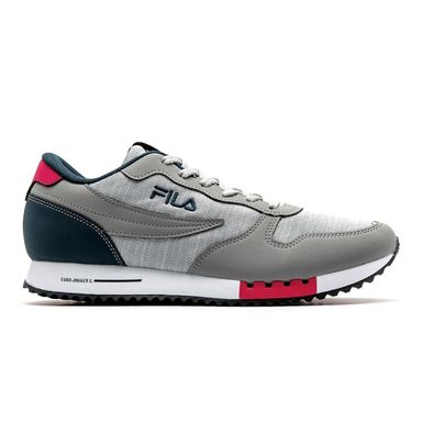 ZAPATILLA FILA EURO JOGGER SPORT HOMBRE - GRIS/MARINO/ROJO - 38