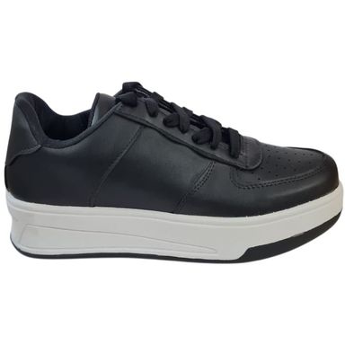 ZAPATILLAS MUJER NEGRO URBANAS COMODAS LIVIANAS MODA CHINA LIBERTA COLOR NEGRO / TALLE 36